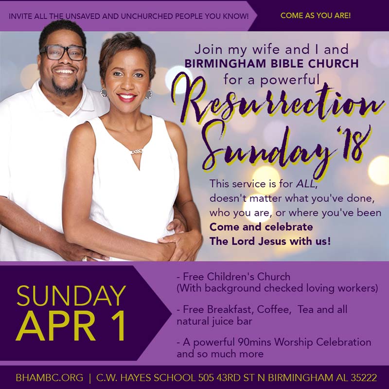 Resurrection Sunday 2018